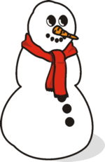 Snowman 4 Clip Art