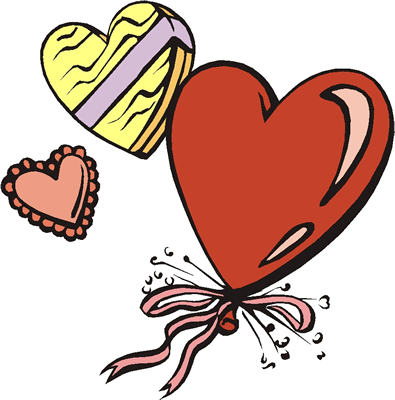 valentine hearts clip art. Valentine Heart Balloons