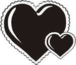 Valentine Hearts 5 Clip Art