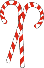 Candy Canes Clip Art