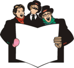 Christmas Carolers 2 Clip Art