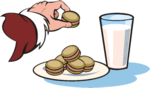 Cookies and Milk 2 Clip Art