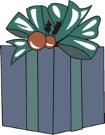 Gift Box 1 Clip Art