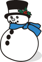 Snowman 3 Clip Art