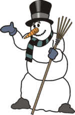 Snowman 5 Clip Art