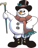 Snowman 6 Clip Art