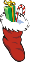 Christmas Stocking 2 Clip Art