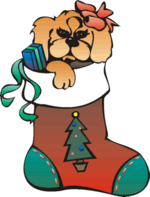 Christmas Stocking 3 Clip Art