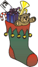 Christmas Stocking 4 Clip Art