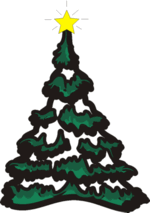 Christmas Tree 5 Clip Art
