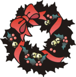 Christmas Wreath 2 Clip Art