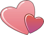 Valentine Hearts 2 Clip Art